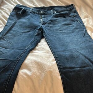 Men's Blue Jeans 35x34L slim